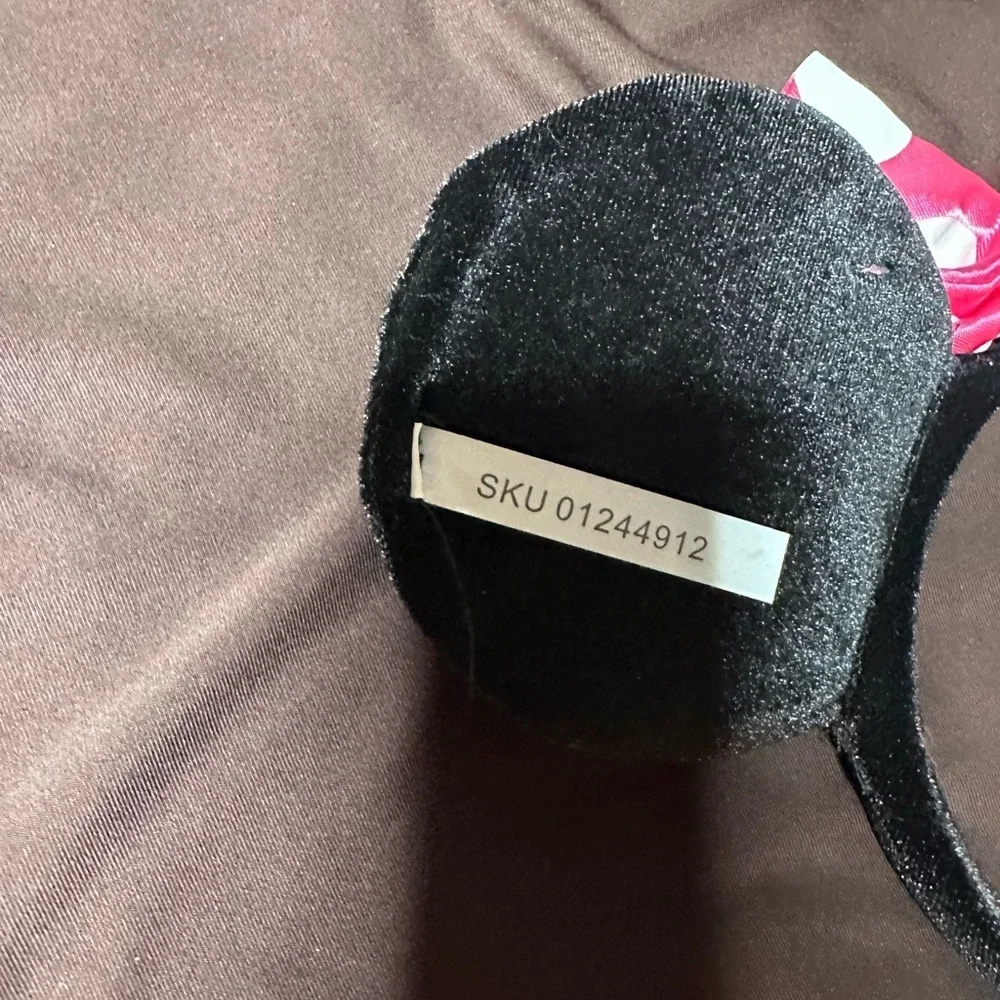 Disney Mickey Mouse Ears Headband with Pink Polka Dot Bow